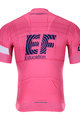 BONAVELO Kurzarm Radtrikot und Shorts - EDUCATION-NIPPO 2021 - Rosa/Blau