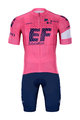 BONAVELO Kurzarm Radtrikot und Shorts - EDUCATION-NIPPO 2021 - Rosa/Blau