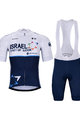 BONAVELO Kurzarm Radtrikot und Shorts - ISRAEL 2021 - Schwarz/Blau/Weiß