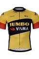 BONAVELO Kurzarm Fahrradtrikot - JUMBO-VISMA 2022 - Gelb/Schwarz