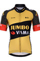 BONAVELO Kurzarm Radtrikot und Shorts - JUMBO-VISMA 2021 - Schwarz/Gelb