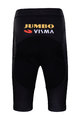 BONAVELO Kurzarm Radtrikot und Shorts - JUMBO-VISMA 2021 - Schwarz/Gelb