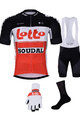 BONAVELO Fahrrad-Multipack - LOTTO SOUDAL 2022 - Schwarz/Weiß/Rot