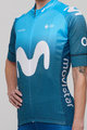 BONAVELO Kurzarm Fahrradtrikot - MOVISTAR 2021 - Blau