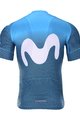 BONAVELO Kurzarm Radtrikot und Shorts - MOVISTAR 2021 - Weiß/Blau