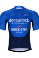 BONAVELO Kurzarm Fahrradtrikot - QUICKSTEP 2021 - Blau/Weiß