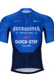 BONAVELO Kurzarm Fahrradtrikot - QUICKSTEP 2021 - Blau/Weiß