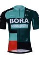 BONAVELO Kurzarm Fahrradtrikot - BORA 2022 - Schwarz/Rot/Grün