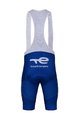 BONAVELO Kurzarm Radtrikot und Shorts - TOTAL ENERGIES 2024 - Blau/Weiß/Gelb