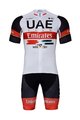 BONAVELO Kurzarm Radtrikot und Shorts - UAE 2022 - Weiß/Schwarz