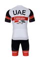 BONAVELO Kurzarm Radtrikot und Shorts - UAE 2022 - Weiß/Schwarz