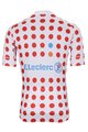 BONAVELO Kurzarm Fahrradtrikot - TOUR DE FRANCE 2024 - Weiß/Rot