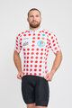 BONAVELO Kurzarm Fahrradtrikot - TOUR DE FRANCE 2025 - Rot/Weiß