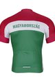 BONAVELO Kurzarm Radtrikot und Shorts - HUNGARY - Grün/Rot/Weiß/Schwarz