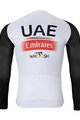 BONAVELO Langarm Fahrradtrikot für den Winter - UAE 2023 - Schwarz/Weiß/Rot