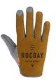 ROCDAY Langfinger-Fahrradhandschuhe - ELEMENTS - Grau/Gelb