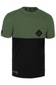 ROCDAY Kurzarm Fahrradtrikot - DOUBLE - Grün/Schwarz