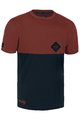 ROCDAY Kurzarm Fahrradtrikot - DOUBLE - Blau/Rot