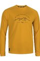 ROCDAY Langarm Fahrradtrikot für den Sommer - MOUNT - Gelb