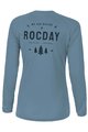 ROCDAY Langarm Fahrradtrikot für den Sommer - PATROL LADY - Blau