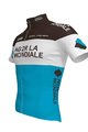 ROSTI Kurzarm Fahrradtrikot - AG2R 2020 - Blau/Braun/Weiß