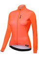 SANTINI Langarm Fahrradtrikot für den Winter - SCIA LADY WINTER - Orange