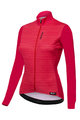 SANTINI Langarm Fahrradtrikot für den Winter - SCIA LADY WINTER - Rot
