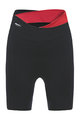 SANTINI Fahrradshorts ohne Träger - SFIDA LADY - Schwarz/Rot