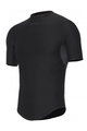 SANTINI Kurzarm Fahrrad-Shirt - CALDO - Schwarz