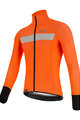 SANTINI Fahrrad-Thermojacke - VEGA H2O - Schwarz/Orange