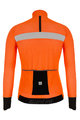 SANTINI Fahrrad-Thermojacke - VEGA H2O - Schwarz/Orange