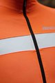 SANTINI Fahrrad-Thermojacke - VEGA H2O - Schwarz/Orange