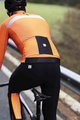 SANTINI Fahrrad-Thermojacke - VEGA H2O - Schwarz/Orange