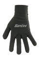 SANTINI Langfinger-Fahrradhandschuhe - WIND VEGA - Schwarz