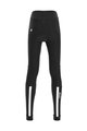 SANTINI Lange Fahrradhose ohne Träger  - ALBA WINTER LADY - Schwarz