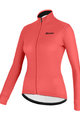 SANTINI Langarm Fahrradtrikot für den Winter - COLORE LADY WINTER - Rosa