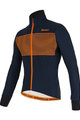 SANTINI Fahrrad-Thermojacke - COLORE - Blau/Orange