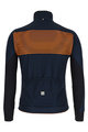 SANTINI Fahrrad-Thermojacke - COLORE - Blau/Orange