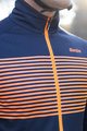 SANTINI Fahrrad-Thermojacke - COLORE - Blau/Orange