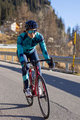 SANTINI Winddichte Fahrradjacke - NEBULA STORM LADY - Hellblau