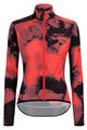 SANTINI Winddichte Fahrradjacke - NEBULA STORM LADY - Rosa