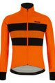 SANTINI Fahrrad-Thermojacke - COLORE BENGAL WINTER - Orange