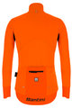 SANTINI Fahrradjacke und Hose für den Winter - VEGA XTREME WINTER - Schwarz/Orange/Grau