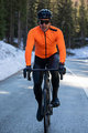 SANTINI Fahrradjacke und Hose für den Winter - VEGA XTREME WINTER - Schwarz/Orange/Grau