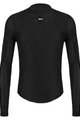 SANTINI Langarm Fahrrad-Shirt - DRY - Schwarz