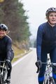 SANTINI Langarm Fahrradtrikot für den Winter - COLORE PURO LADY - Schwarz