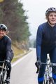 SANTINI Langarm Fahrradtrikot für den Winter - COLORE PURO LADY - Blau