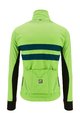 SANTINI Fahrradjacke und Hose für den Winter - COLORE HALO + LAVA - Grün/Schwarz