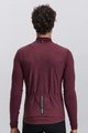 SANTINI Langarm Fahrradtrikot für den Winter - PURE - bordeaux