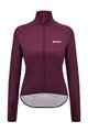 SANTINI Winddichte Fahrradjacke - NEBULA - bordeaux